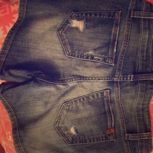 Joe's Classic Distressed Jean Shorts